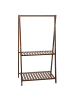 MCW Bambus Standgarderobe Q32, Braun