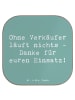 Mr. & Mrs. Panda Bierdeckel Spruch Verkäufer Helden mit Spruch in Meeresbrise