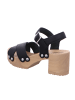 SOFTCLOX Sandale in schwarz
