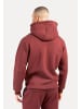 SMILODOX Hoodie Ilyas in Bordeaux