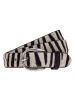 Vanzetti Gürtel Leder white-black