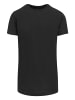 F4NT4STIC Long Cut T-Shirt Geometrics Grau in schwarz