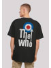 F4NT4STIC Oversize T-Shirt The Who Rock Band in schwarz