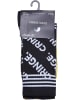 Mister Tee Mister Tee Unisex Cringe Socks 3-Pack in black/white/yellow