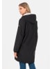Camel Active Funktionsmantel aus recyceltem Polyester in Schwarz