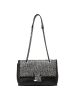 faina Women Flap Bag in Black White