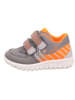 superfit Lauflernschuh SPORT7 MINI in Hellgrau/Orange
