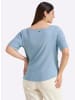 sheego Shirt in bleu