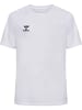 Hummel Kinder Sportshirt "Hmlessential Jersey S/S Kids" in Weiß