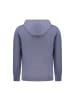 ACCADEMIA MILITARE Blaues recycelte Baumwoll Kapuzen-Sweatshirt