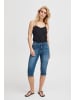 PULZ Jeans Caprihose PZTENNA HW Capri - 50207524 in blau