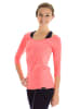 Winshape 3/4-Arm Shirt WS4 in neon coral