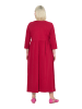 Ulla Popken Kleid in rubinrot