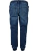Urban Classics Urban Classics Herren Boys Knitted Denim Jogpants in blue washed