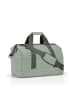 Reisenthel travelling allrounder L - Reisetasche 48 cm (summerstripes black) in twist sage