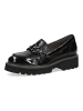 Caprice Slipper in Schwarz Lack
