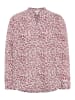 PART TWO Kurzarm-Bluse NatalePW Oversize fit in Tawny Port Mini Flower