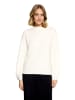 Betty Barclay Strickpullover mit Stehkragen in Rohweiß