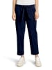 BETTY & CO Casual-Hose mit elastischem Bund in Dunkelblau