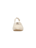 rieker Pumps aus Leder mit Calf-Absatz Beige