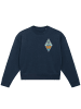 wat? Apparel Sweatshirt Wanderer in Dunkelblau