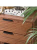 home24 home24 Skandinavisches Sideboard aus edlem Echtholzfurnier mit 6 Schubladen Wohnen in Walnuss