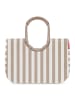 Reisenthel Loopshopper L Shopper Tasche 46 cm in summerstripes coffee