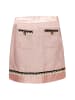 TOOCHE Rock "Tweed Two Piece Jupe" in Rosa