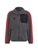 adidas Performance Fleecejacke FC Bayern München Fleece in grau / rot