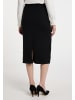 DreiMaster Damen Strickrock in Schwarz