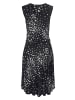 Vivance Jerseykleid in schwarz-weiß-bedruckt