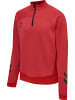 Hummel Halbreißverschluss Sweatshirt Hmllead Kinder in TRUE RED