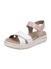 remonte Plateau Sandaletten in Rosa