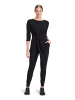 CARTOON Jumpsuit mit Bindegürtel in Schwarz