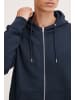 !SOLID Kapuzensweatjacke SDLenz Zipper SW 21107421 in blau