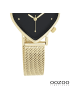 Oozoo Analog-Armbanduhr Oozoo Timepieces gold extra groß (ca. 28x29mm)