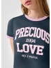 QS T-Shirt in 58D0_tiefblau