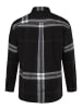 Men Plus Hemd in schwarz