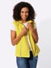 WITT WEIDEN Fleece-Weste in limone