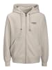 Jack & Jones Stilvolles Bequemes Sweatshirt Rundhals Basic in Sand