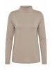 Ulla Popken Langarmshirt in steingrau
