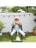 relaxdays Gartenstuhl in Schwarz/ Bronze - (B)60 x (H)85,5 x (T)56 cm