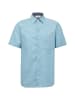 S. Oliver Kurzarm FreizeitHemd für in blau