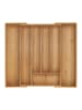 relaxdays Besteckkasten in Natur- (B)50 x (H)5 x (T)45 cm