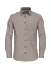 CASAMODA Langarm Business Hemd für Herren in beige