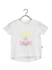 Blue Seven Baby kurzarm Sweatshirt weiß