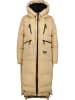 alife and kickin Winterjacke, Anorak, Outdoorjacke, Steppjacke, Steppmantel, Langjacke, Wintermantel RihannaAK A in sepia