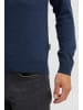 BLEND Rollkragenpullover Pullover in Blau