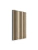 relaxdays 4 x Akustikpaneele in Hellbraun - (B)60 x (H)120 cm