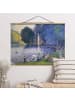 WALLART Stoffbild - Henri Edmond Cross - Der See im Bois de Bologne in Blau